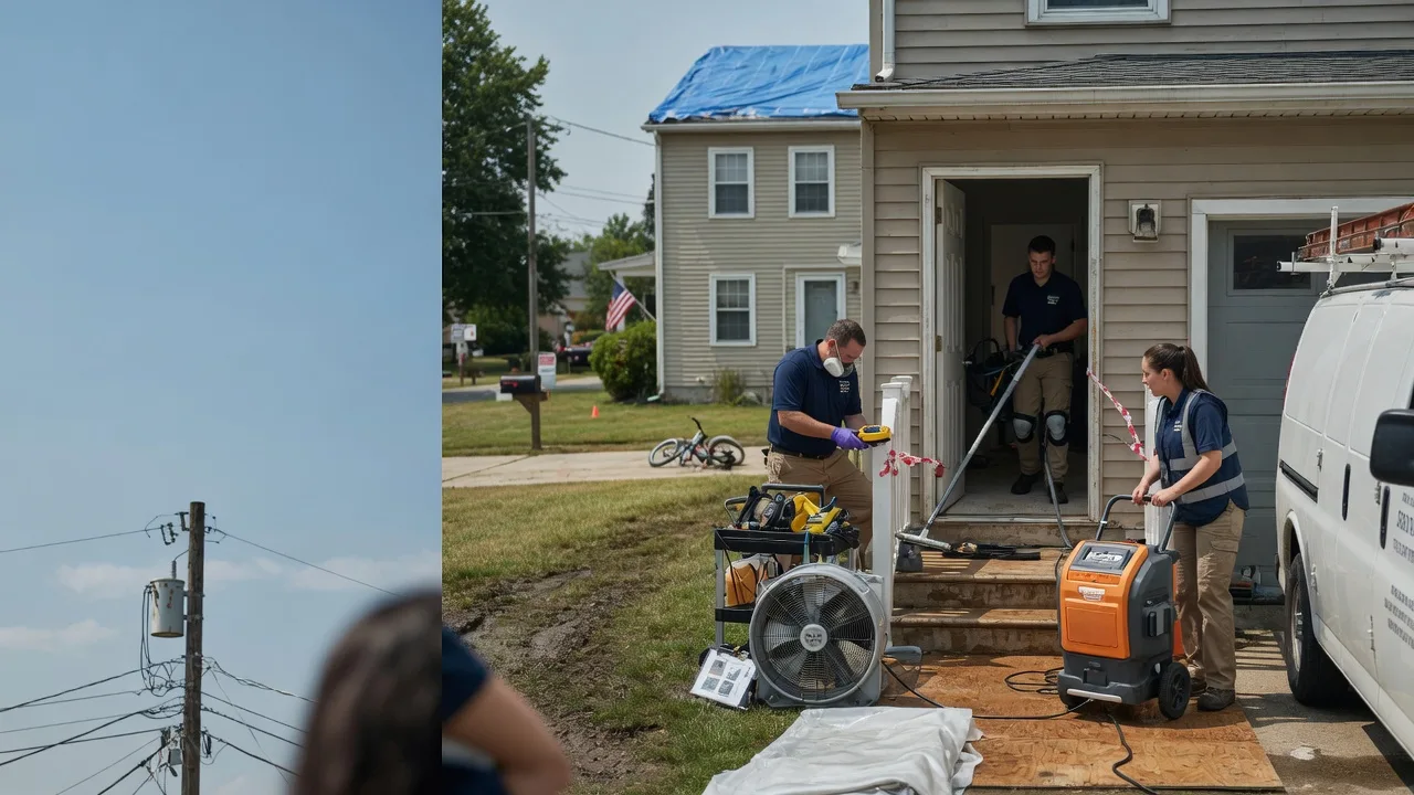 Water Damage Repair in Maybeury, WV near me